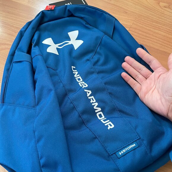 Under Armour Storm TEAL Hustle Lite backpack Laptop bag, College, Camping UNISEX - Picture 1 of 15